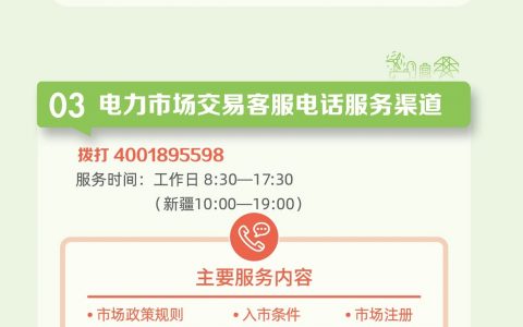 国网一图读懂十二：如何获得电力市场服务20240622